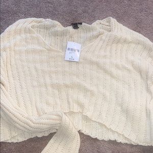 Cropped sweater